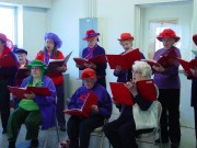 The Red Hatters entertained us all by singing some of the old classics. 